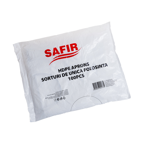 _MG_1387 Sorturi de unica folosinta 70x110 cm, HDPE, transparent,100 buc, 10 set/bax - imagine 1